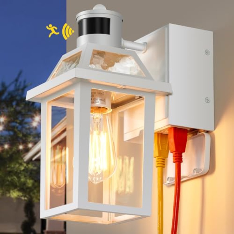 Outdoor Lighting No Outlet - Уличные светильники для крыльца с розеткой