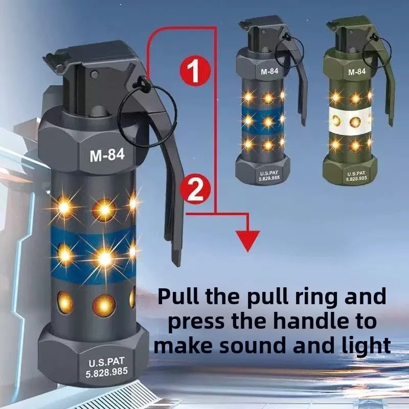 Outdoor Lighting Junction Box - Тактическая муляж-граната M84 с имитацией стробоскопического