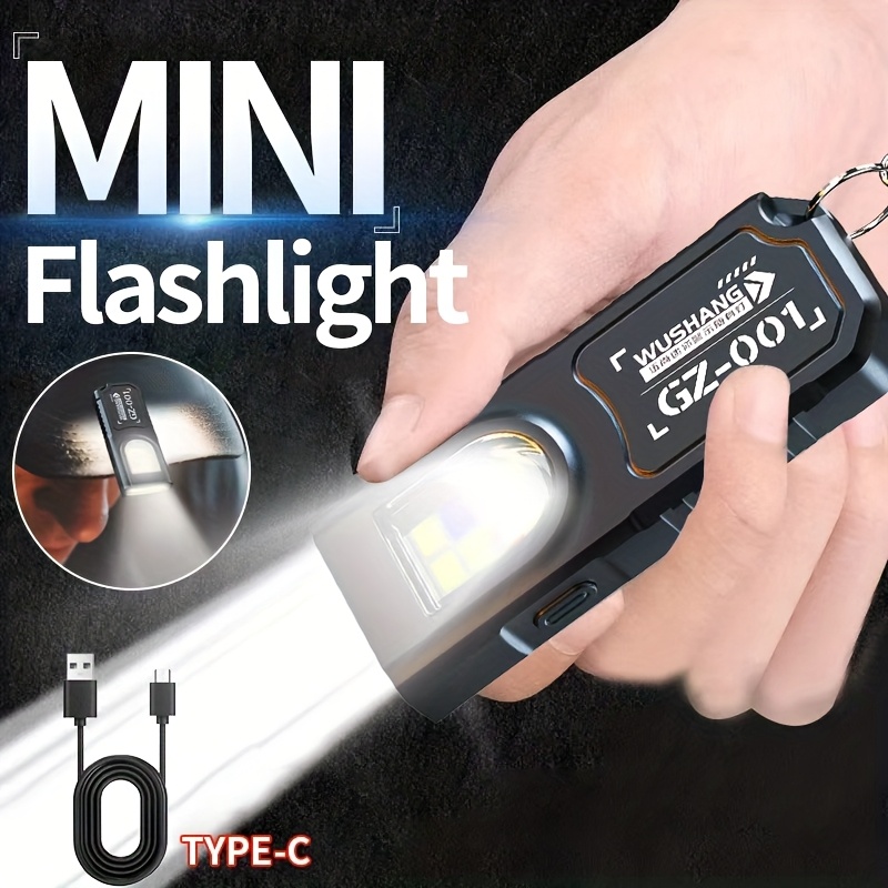 Led Flood Light - Светодиодный фонарик COB с зарядкой Type-C,