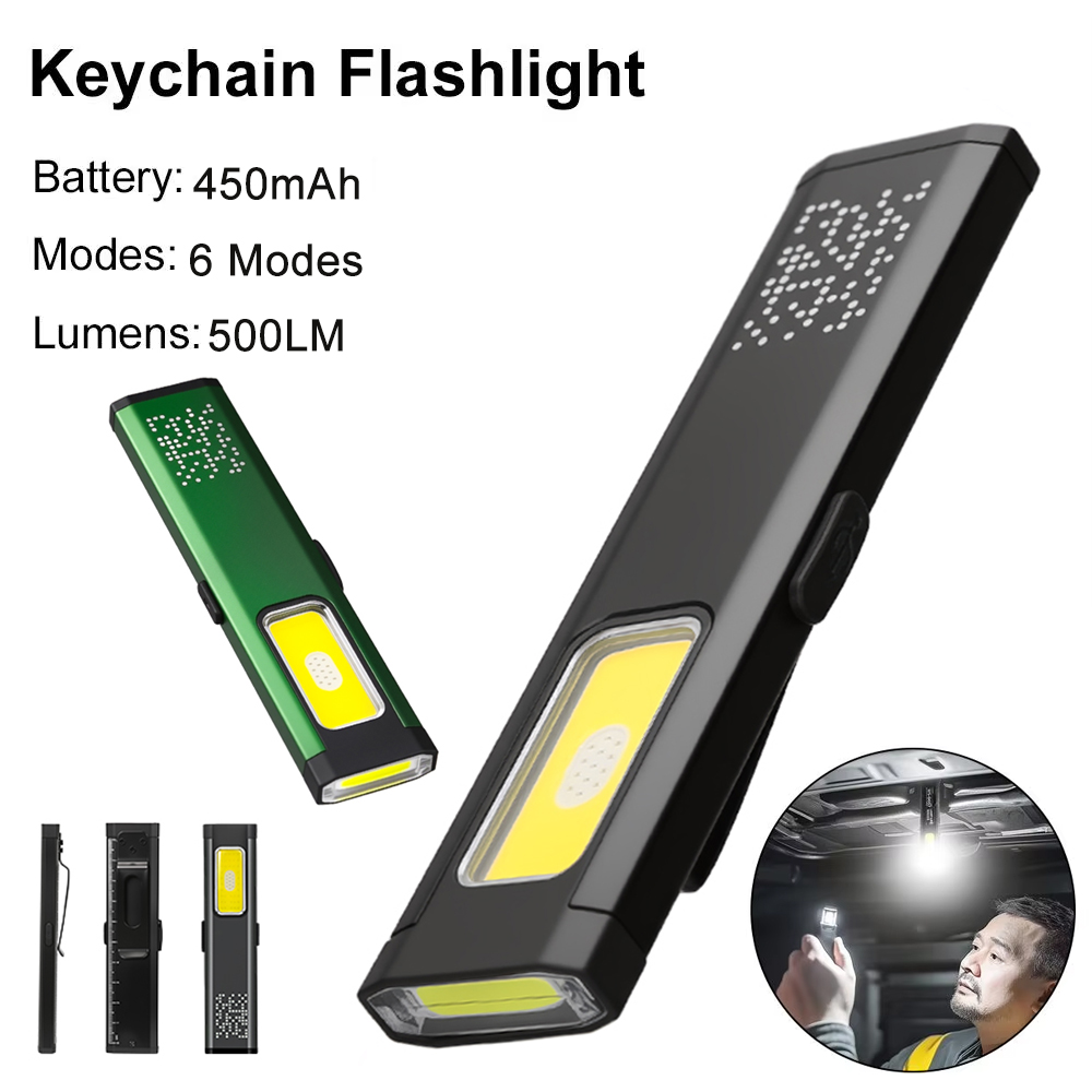 Outdoor Lighting Guide - Мини-портативный перезаряжаемый светодиодный фонарик, водонепроницаемый уличный