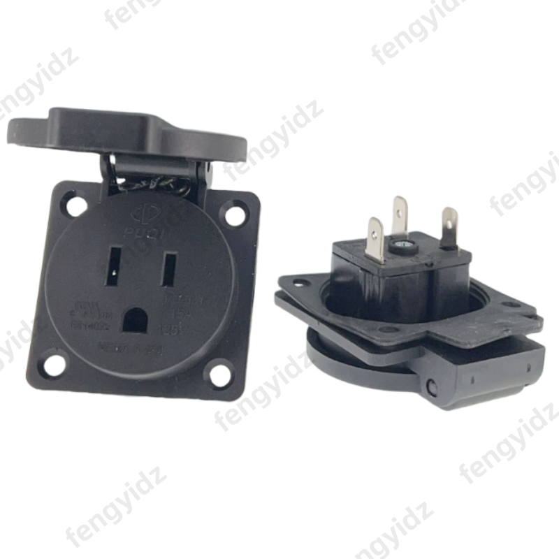 Outdoor Lighting No Outlet - Черный 125 В 15 А 20