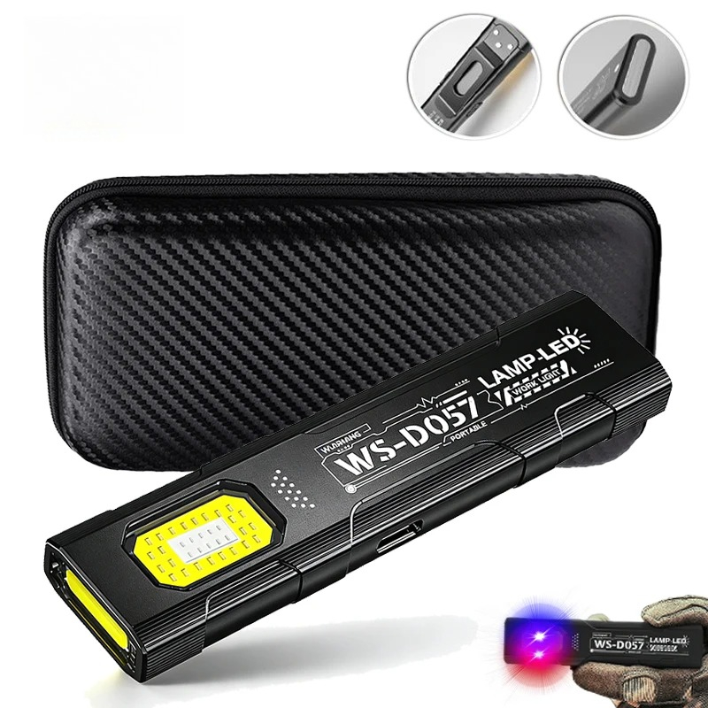 Outdoor Lighting Guide - Светодиодный фонарик-брелок с USB-C зарядкой, портативный