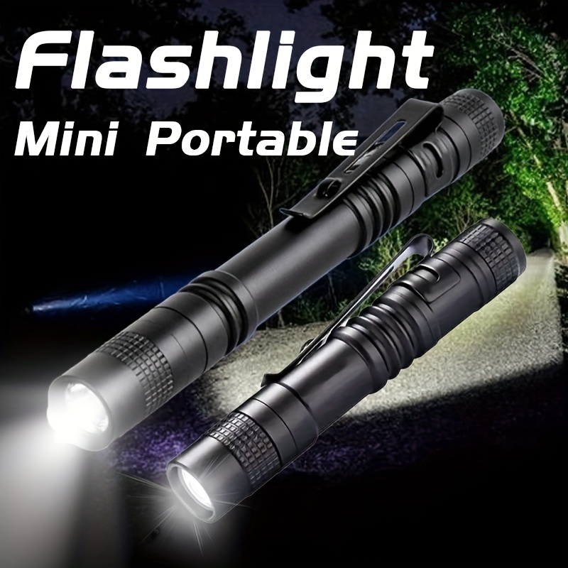 Outdoor Lighting Guide - Мини-портативный светодиодный фонарик, карманный ультра яркий,