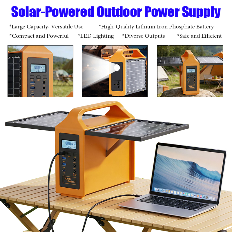 Outdoor Lighting Solar Panel - Портативная солнечная электростанция 150 Вт с
