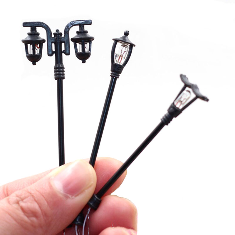 Outdoor Lighting Xmas - 4 шт. миниатюрные дорожные фонари, микро-ландшафты,