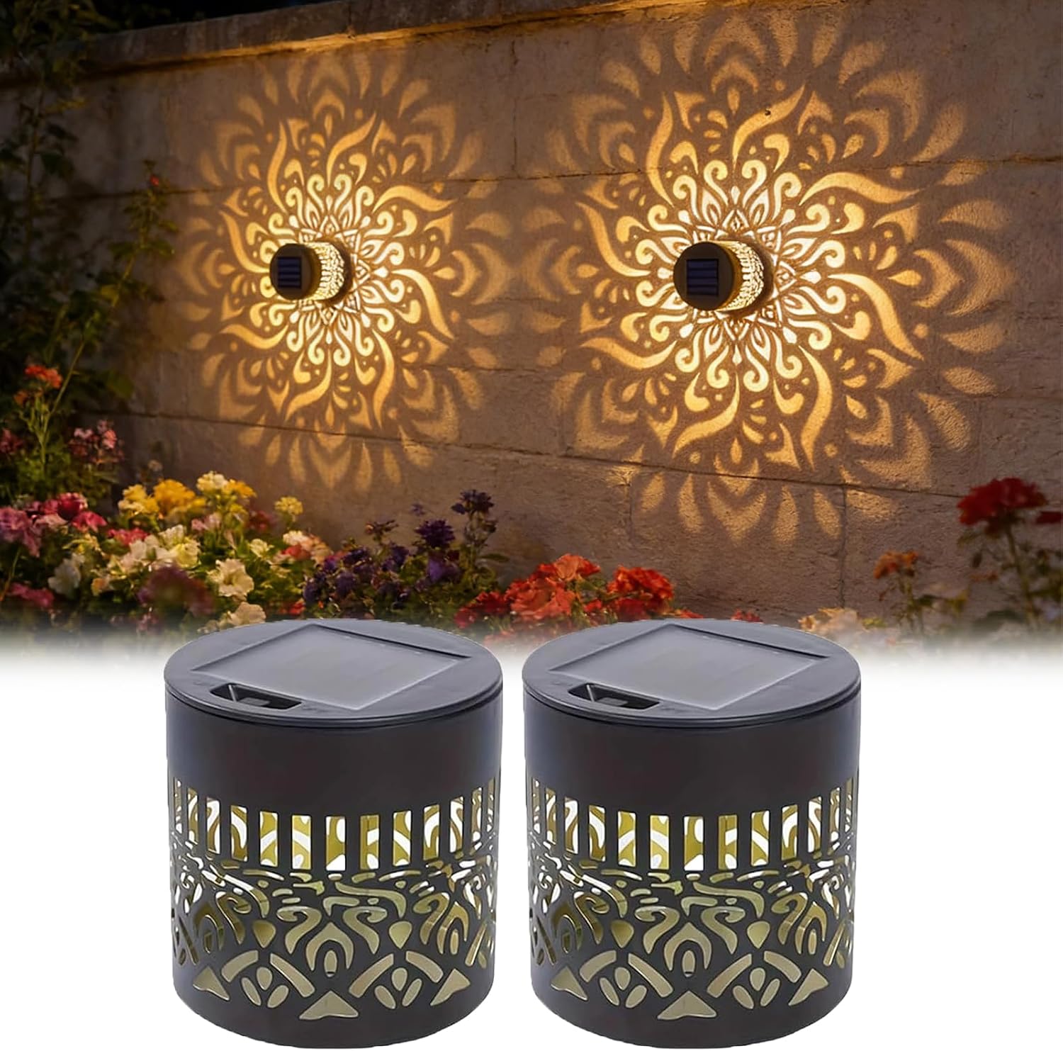 Outdoor Lighting Driveway - Набор из 2 солнечных садовых фонарей