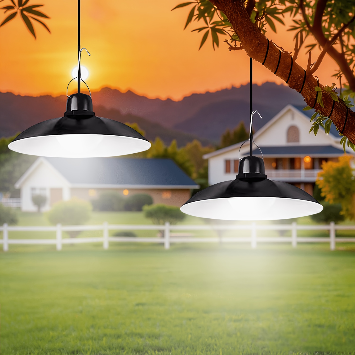Outdoor Lighting Modern - 1 шт. Солнечный подвесной светильник, уличная