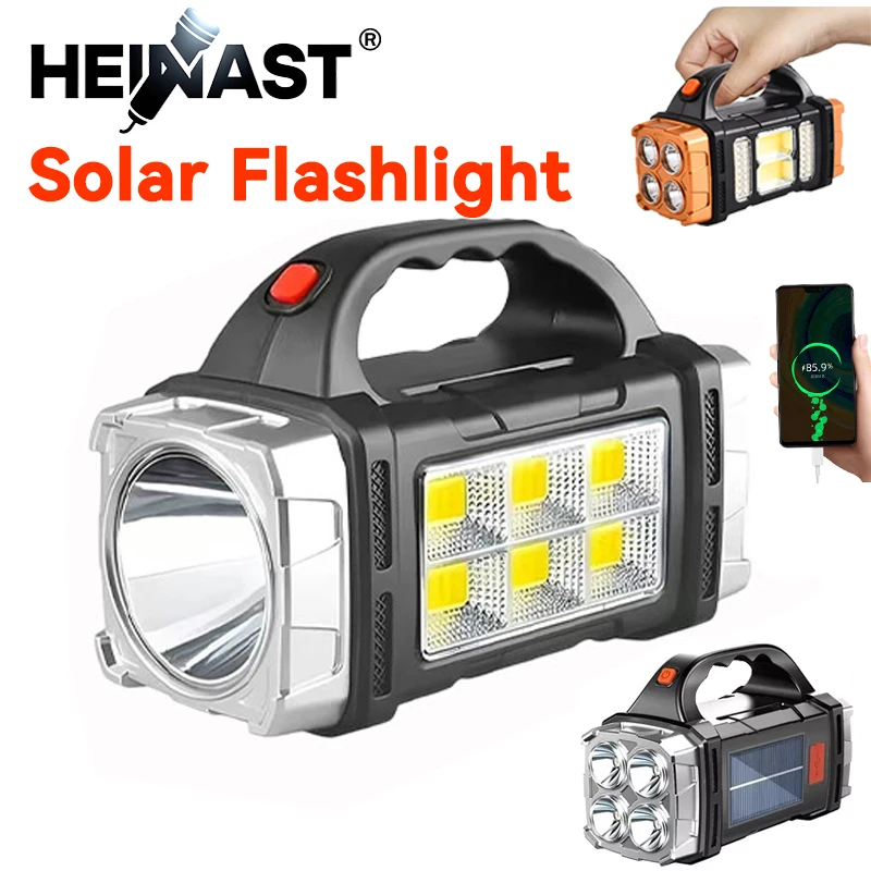 Led Flood Light - Мощный ручной фонарик, USB перезаряжаемый фонарик,