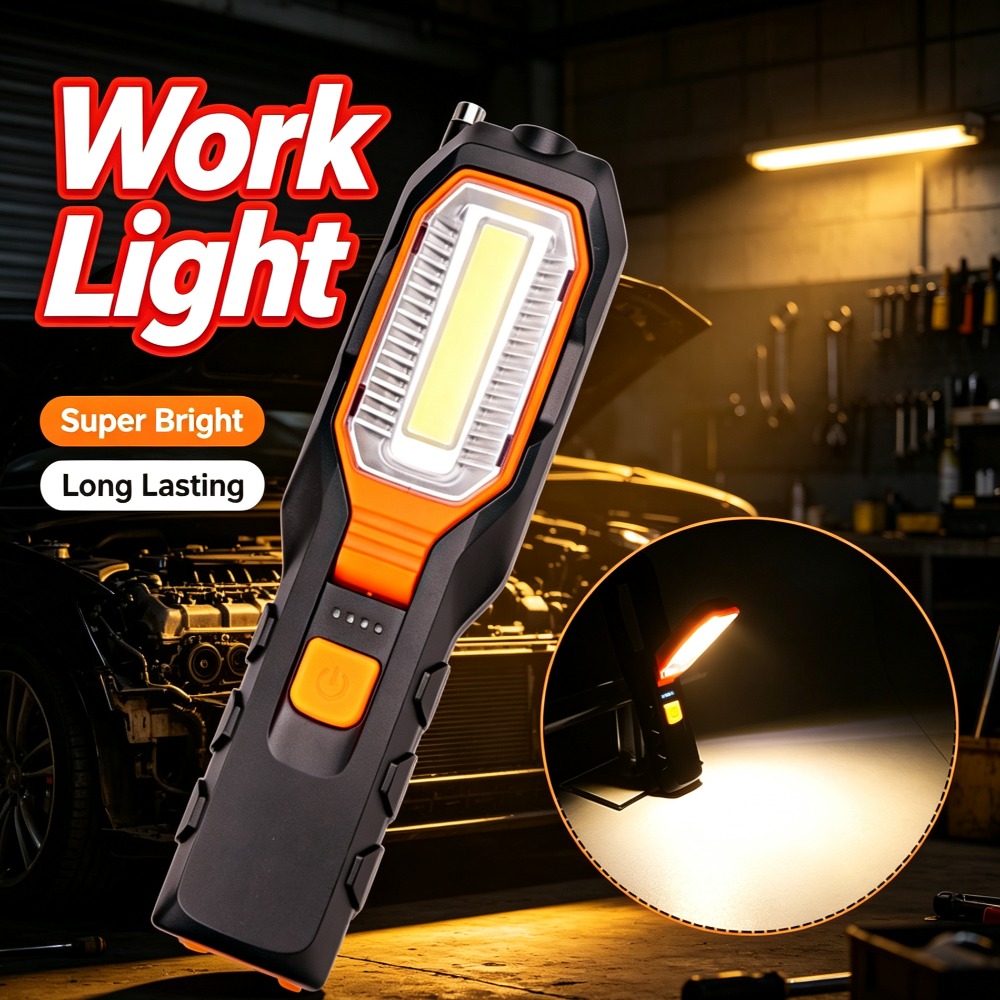 Outdoor Lighting Battery - Новый светодиодный рабочий фонарь с встроенным