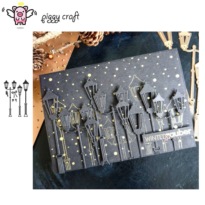 Outdoor Lighting Xmas - Piggy Craft металлические штампы для резки,