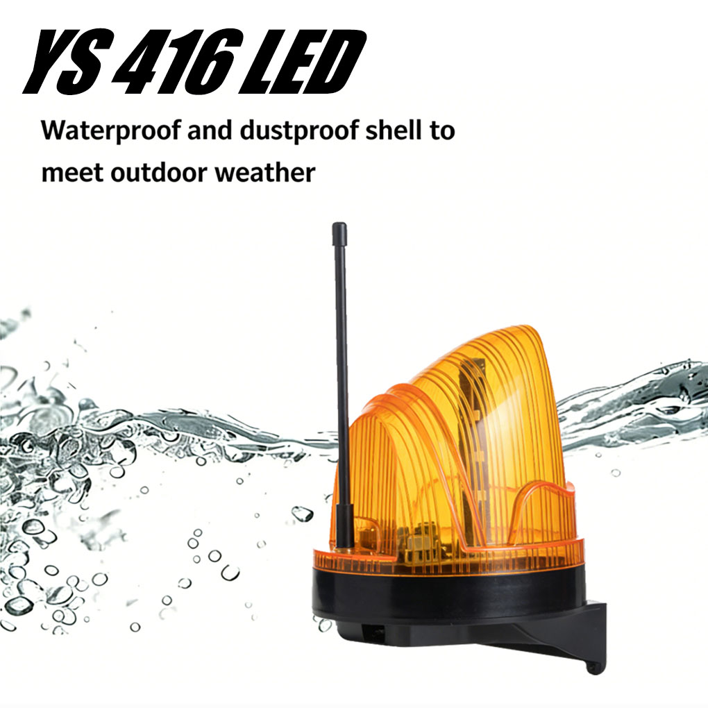 Outdoor Lighting With Outlet - Универсальный светодиодный стробоскоп 12В/220В, сигнальная лампа-вспышка
