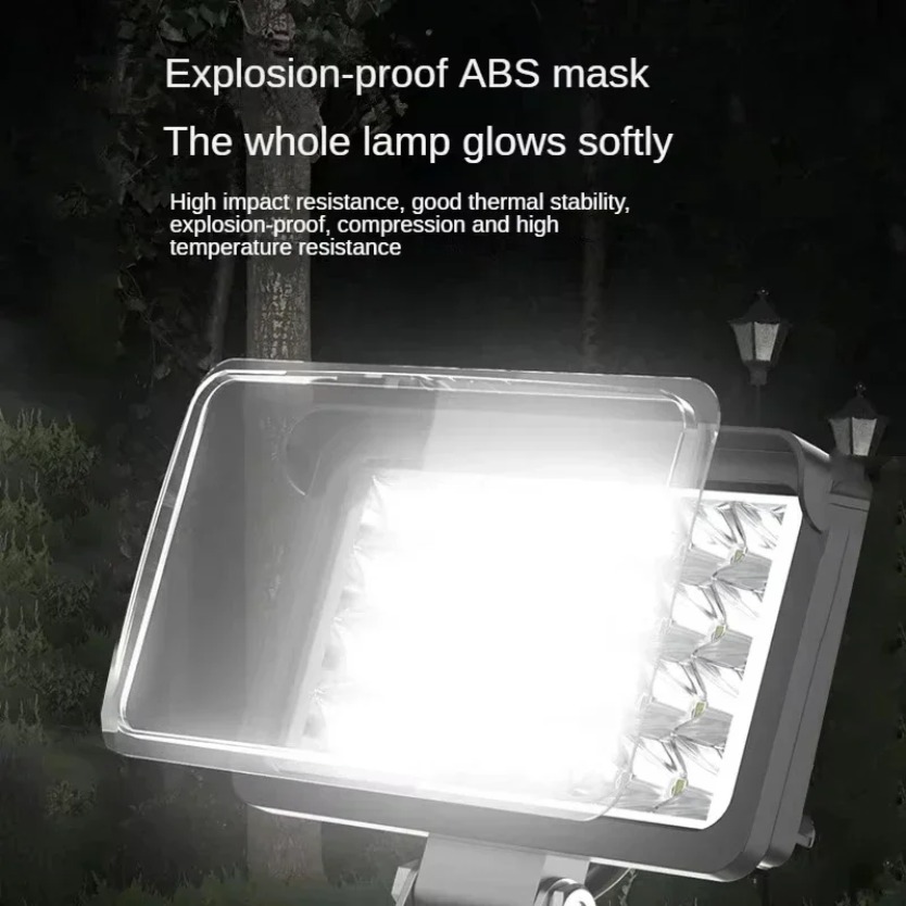 Портативный уличный прожектор- – обзор и цена Outdoor Lighting Battery