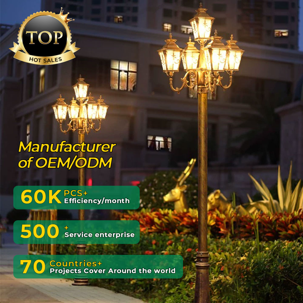 Настроить уличный 5-головочный – обзор и цена Outdoor Lighting Poles