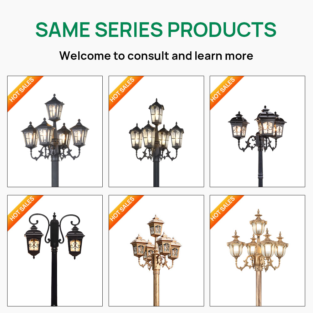 Настроить уличный 5-головочный – обзор и цена Outdoor Lighting Poles