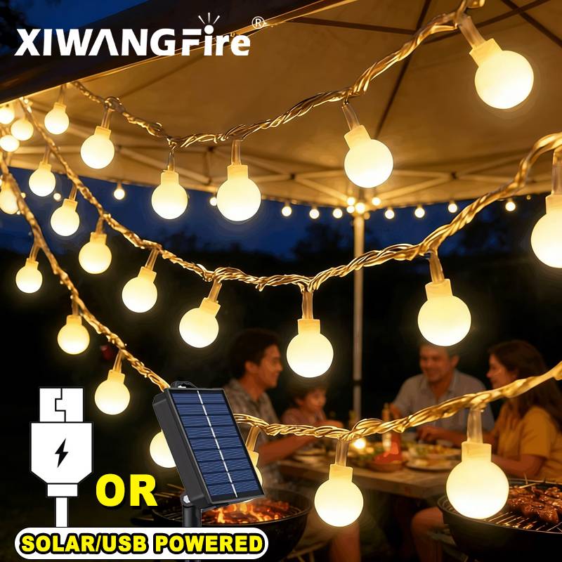 Светодиодные гирлянды 3-10 м н – обзор и цена Outdoor Lighting Battery