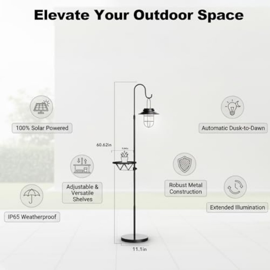 Солнечный напольный светильник – обзор и цена Outdoor Lighting For Patio
