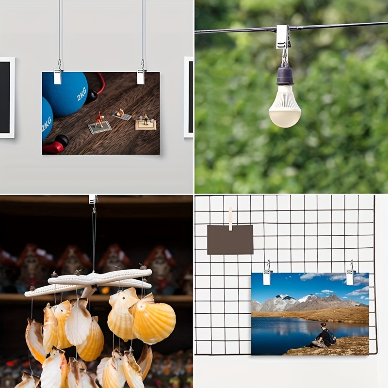 30 шт. металлические зажимы дл – обзор и цена Outdoor Lighting Xmas