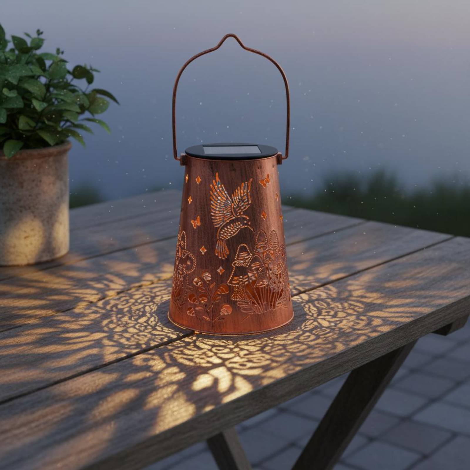 Уличный светильник с цветочным – обзор и цена Outdoor Lighting Battery