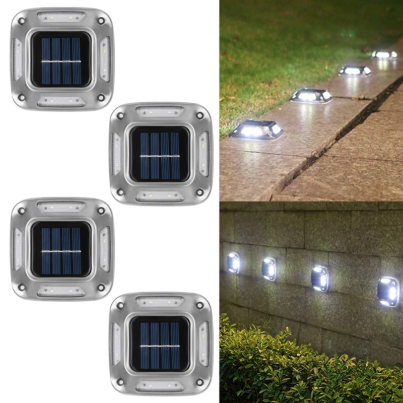 8-светодиодный солнечный свети – обзор и цена Outdoor Lighting Driveway