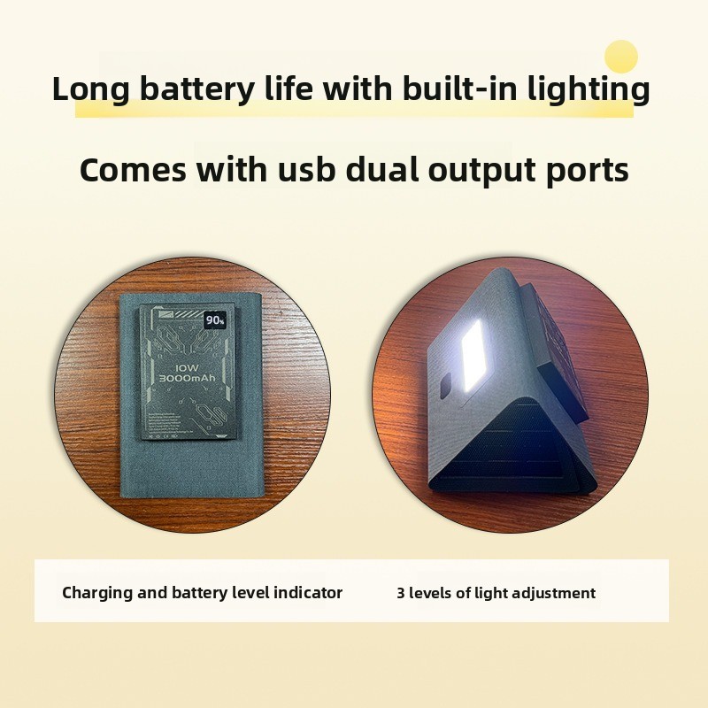 Складное солнечное зарядное ус – обзор и цена Outdoor Lighting Solar Panel