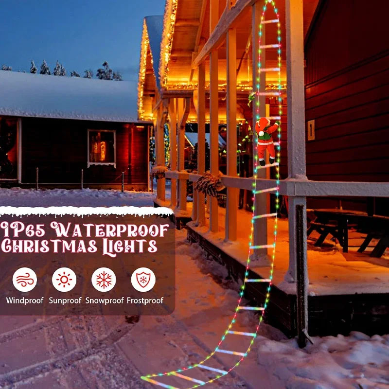Светодиодные рождественские ги – обзор и цена Outdoor Lighting Xmas