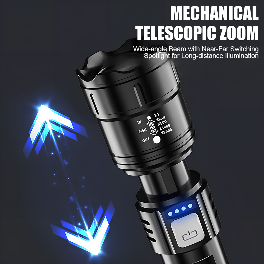 Мощный светодиодный фонарь P50 – обзор и цена Outdoor Lighting Guide