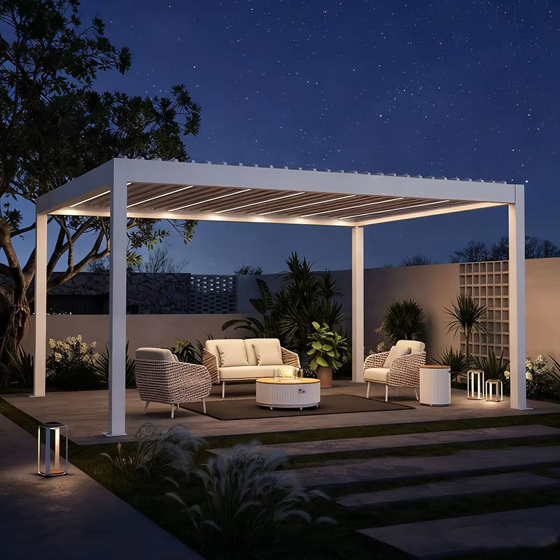 Уличный павильон с защитой от  – обзор и цена Outdoor Lighting Modern