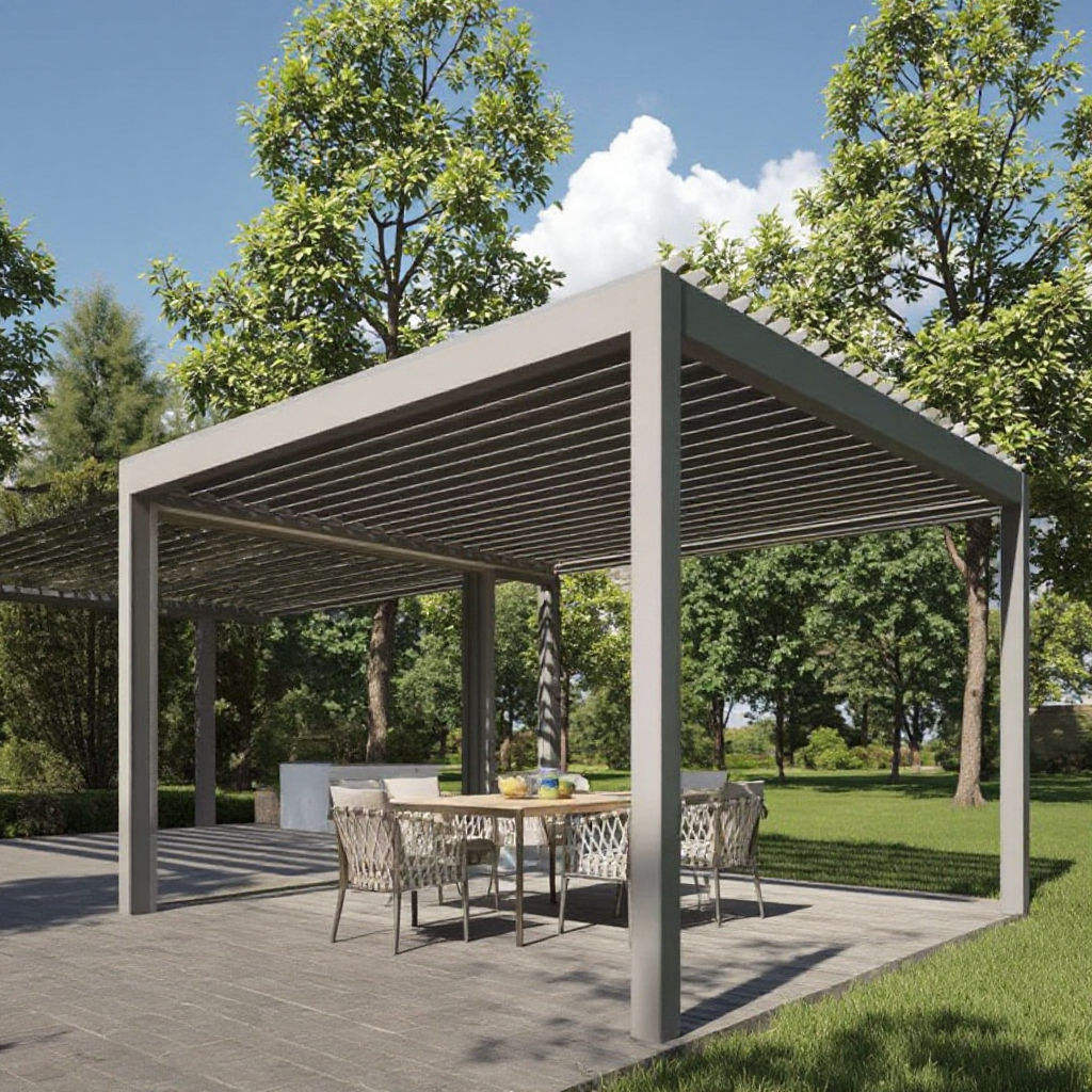 Уличный павильон с защитой от  – обзор и цена Outdoor Lighting Modern