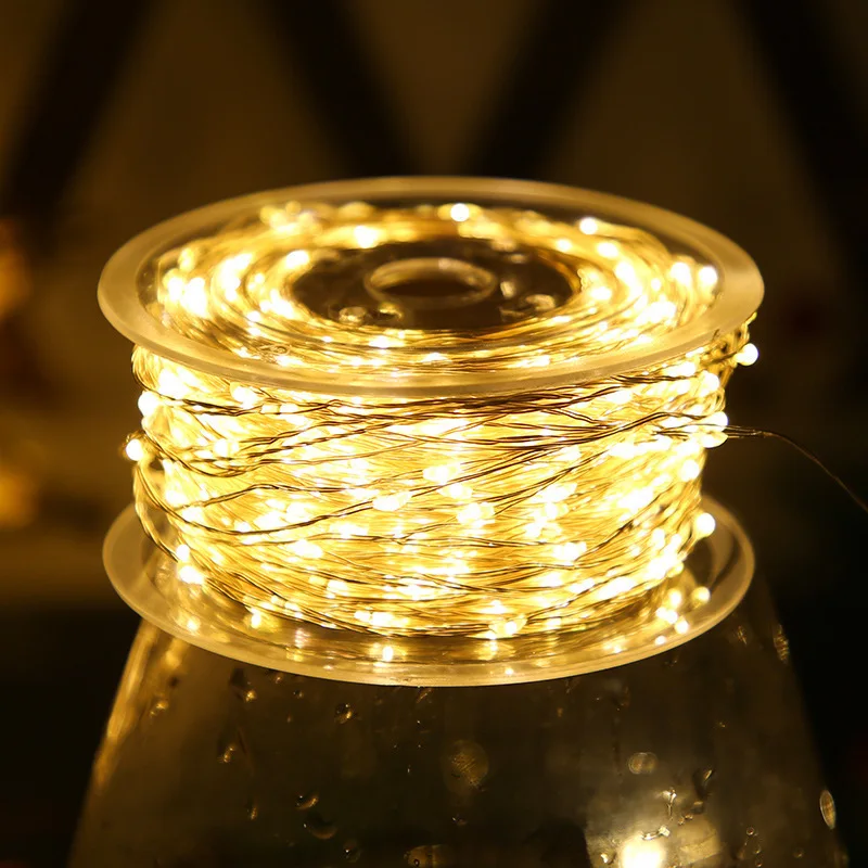 5 м/10 м/20 м светодиодные гир – обзор и цена Outdoor Lighting Xmas