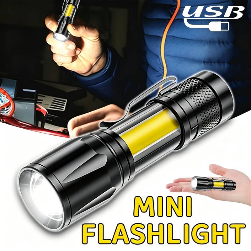 Мини-светодиодный фонарик COB, – обзор и цена Led Flood Light