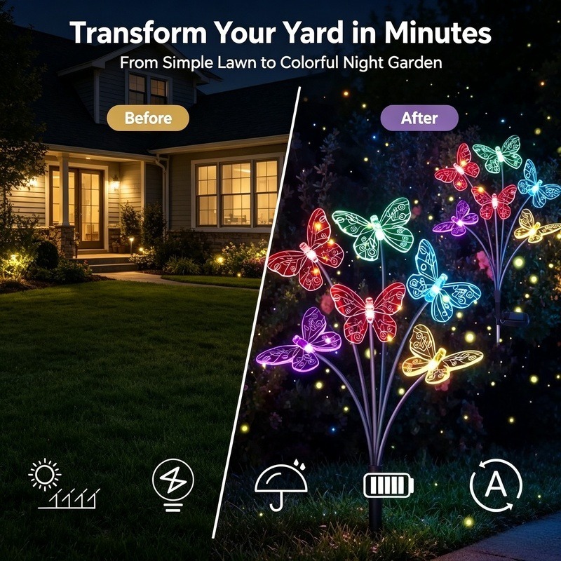Солнечные светильники в виде б – обзор и цена Outdoor Lighting For Patio