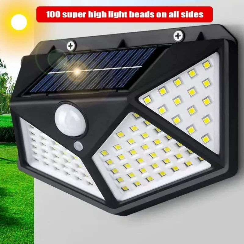 100 светодиодов Многофункциона – обзор и цена Motion Sensor Outdoor