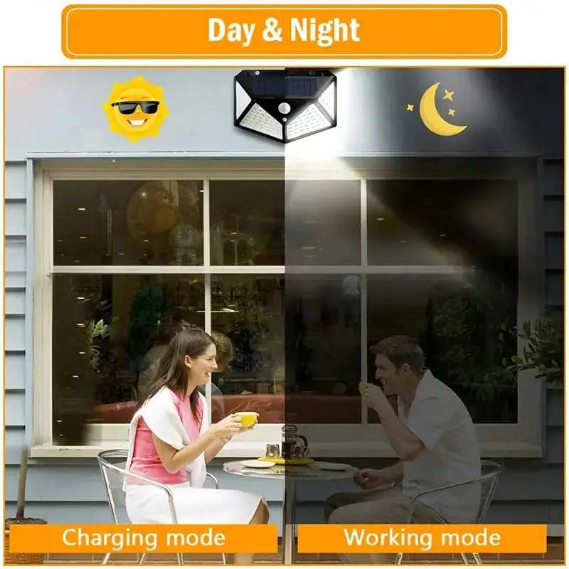 100-светодиодный уличный солне – обзор и цена Outdoor Lighting And Landscape