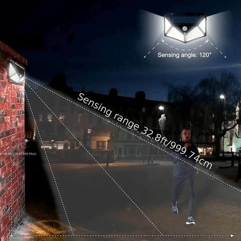 100-светодиодный уличный солне – обзор и цена Outdoor Lighting And Landscape
