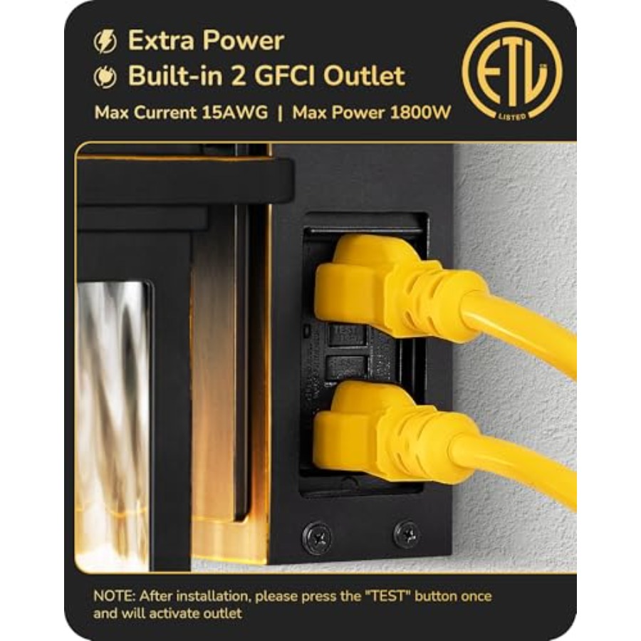 Уличный настенный светильник с – обзор и цена Outdoor Lighting No Outlet