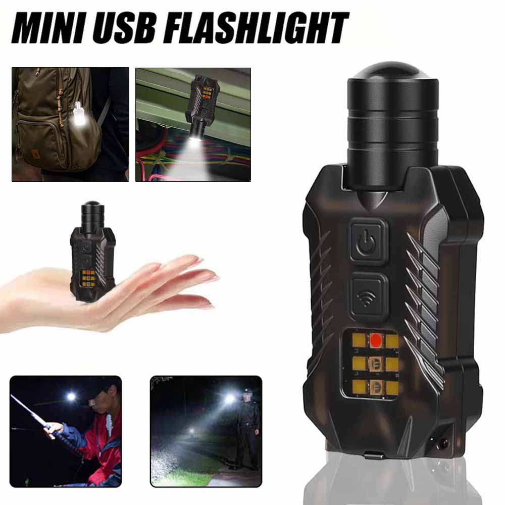 Перезаряжаемый мощный фонарик  – обзор и цена Led Flood Light