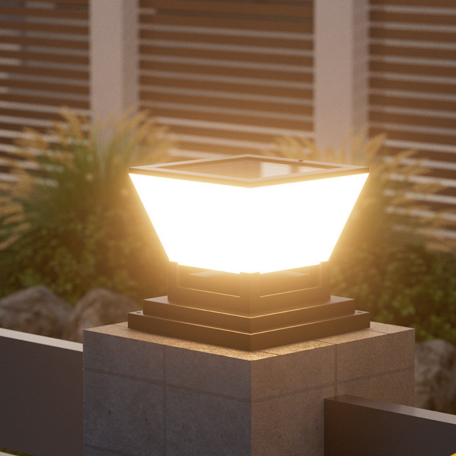 Солнечный светильник для столб – обзор и цена Outdoor Lighting Modern