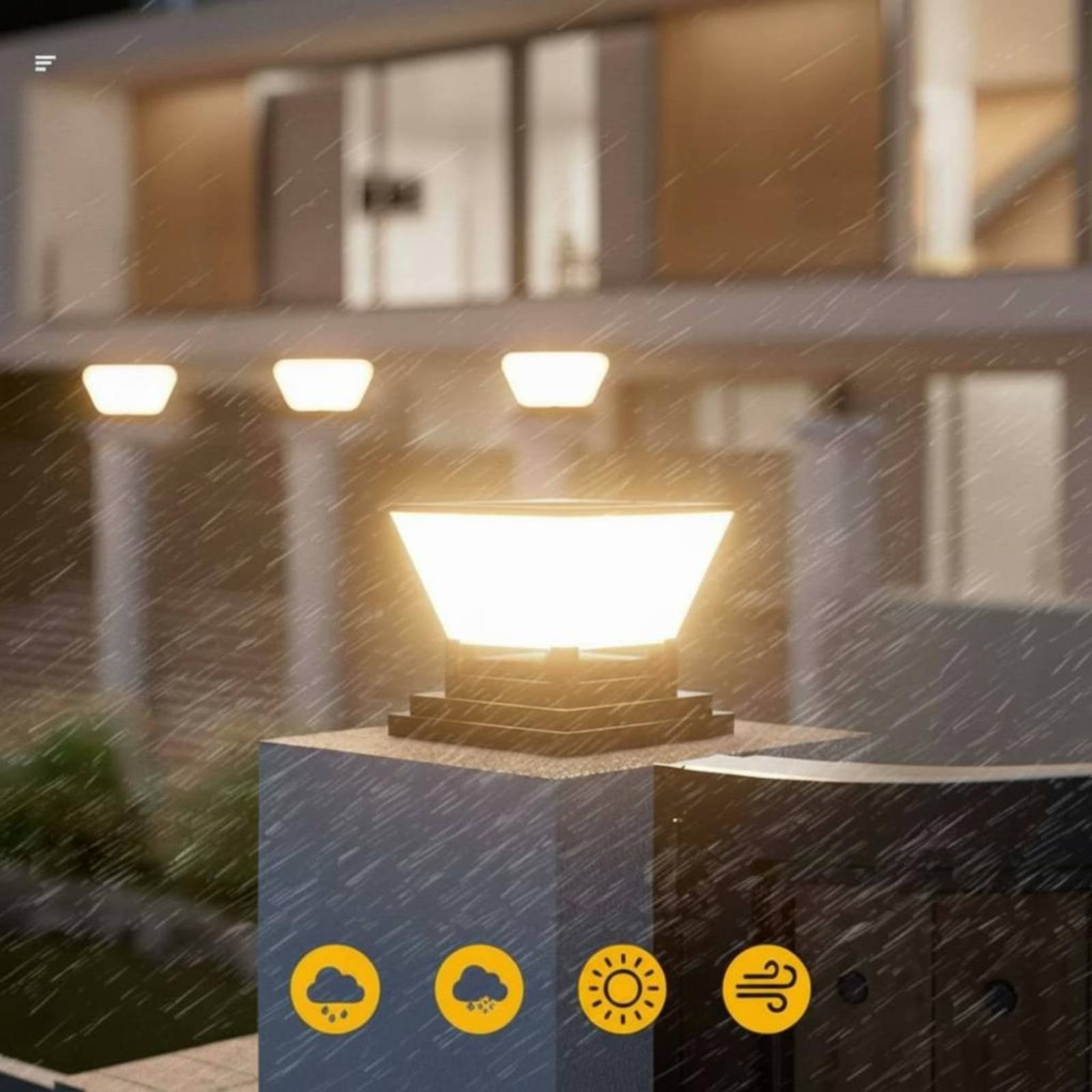 Солнечный светильник для столб – обзор и цена Outdoor Lighting Modern