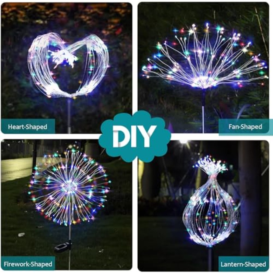 Солнечные фонари-фейерверки, у – обзор и цена Outdoor Lighting For Patio