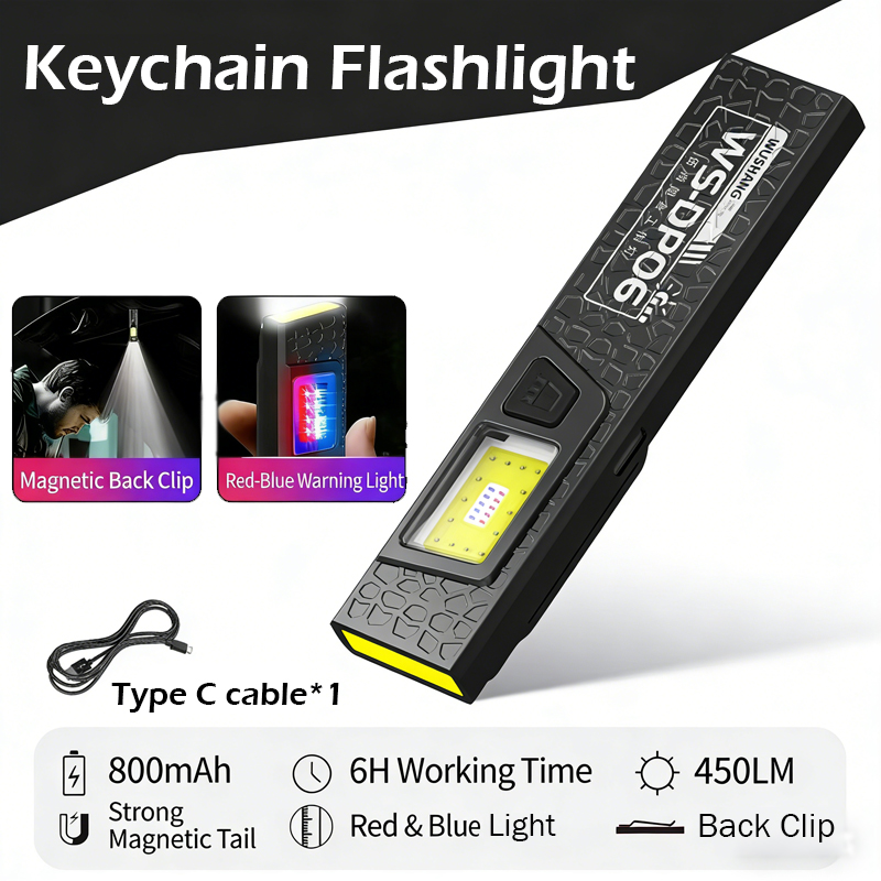 Светодиодный фонарик COB с зар – обзор и цена Led Flood Light